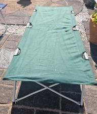 HI-GEAR Heavy Duty  Single Folding Portable Camp Bed,Used Twice Very Heavy 