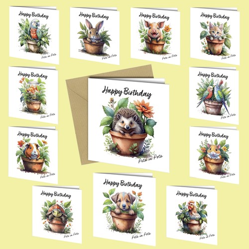 Pets pots cute - pots, /