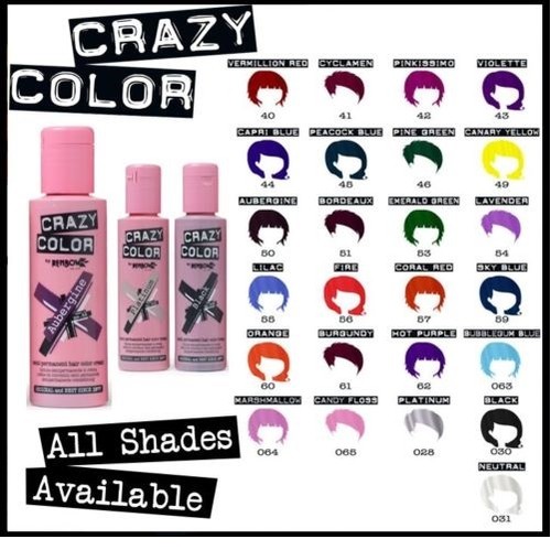 Crazy colour semi - x,