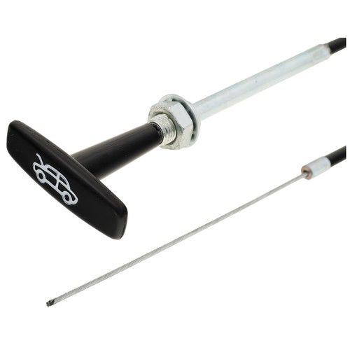 Mgb bonnet release cable - cable, t