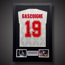 GAZZA Paul Gascoigne Signed &