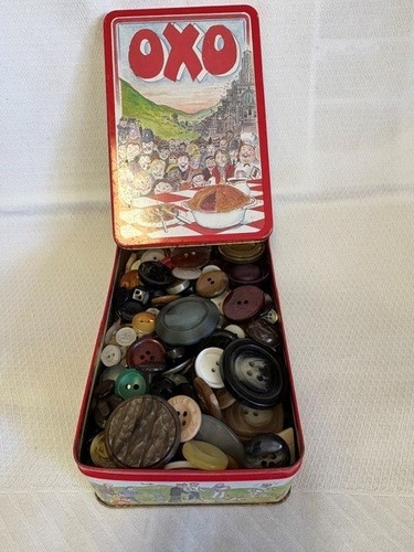 Vintage oxo tin contains 450 - vintage,