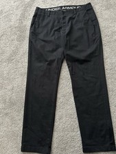 Under Armour Showdown Golf Chinos Navy Size 38:32 Excellent Condition