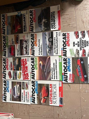 Autocar magazine joblot - magazine,