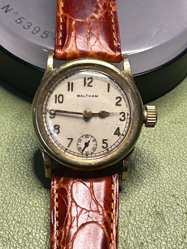 Vintage waltham marriage watch - marriage,