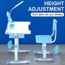 Kids Desk and Chair Set Height