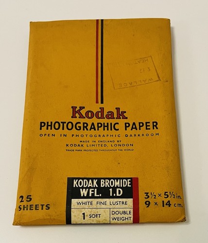 Vintage kodak bromide wfl d - kodak,