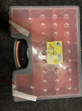 CHUNKY Plastic Sorta-Case, Tool Box, Removable Compartments (NEW)