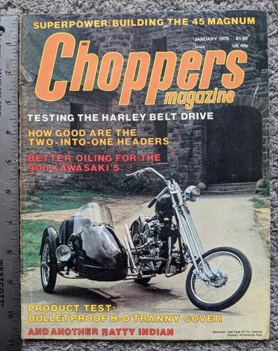 1975 jan chopper motorcycle - 1975,