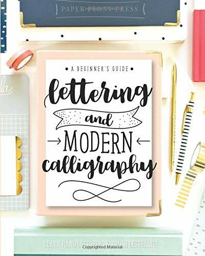 Lettering and modern - and,