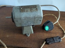La Favorite Electric Lathe Motor, 2 Speed, Working, Watchmaker Lathe Motor