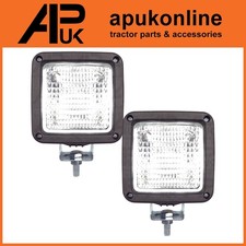 2X Tractor Work Lights Lamps