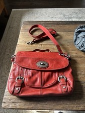 Fossil Maddox Red Leather