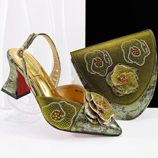 New Shoes And Bag Matching Set