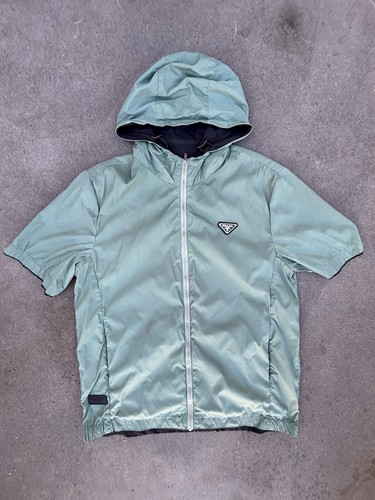 Prada sleeveless windbreaker - prada,