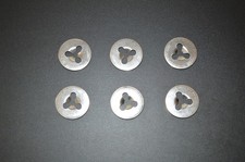 UG4158 BENTLEY & ROLLS ROYCE PAINTED HUB CAP RING CLIPS - SET OF 6