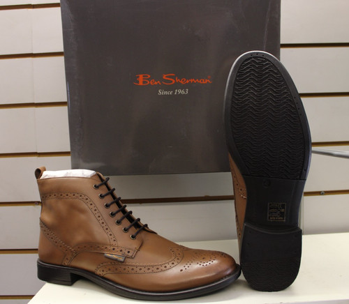 Ben sherman brogue boots - sherman,