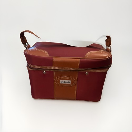 Vintage jaguar maroon red - vintage,