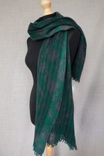 OSKA Grey Green Striped Wool