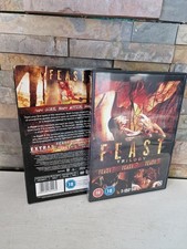 Feast Trilogy DVD Box Set Horror Movies 3 Disc Set R18 Gore Action