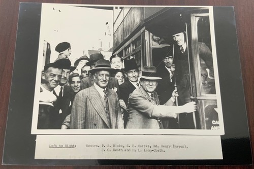 Original photograph last - photograph, tram