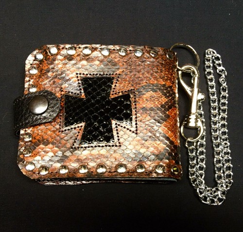Iron cross genuine python and - iron,