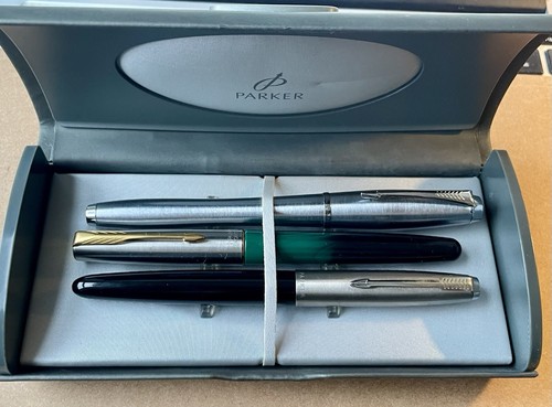 Parker fountain pen set with - pen,