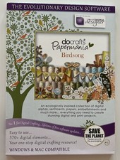 Docrafts disc Birdsong collection CD Rom. Digital designer DVD
