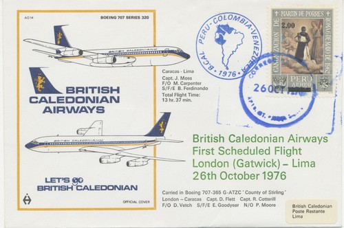1976 first flight - gb, british