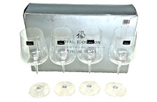 Set of 4 Royal Doulton Crystal