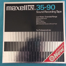 One 7 inch reel of Maxell Low Noise tape - Used