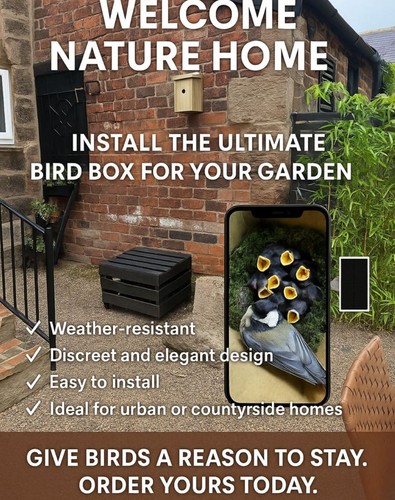 Bird nesting box camera wifi - box, &
