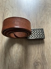 Energie signature vintage leather belt