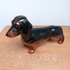 Beswick Dachshund Dog Black