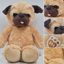 Build A Bear Workshop Online Exclusive Love Pug Rare Retired 2020 Valentines BAB