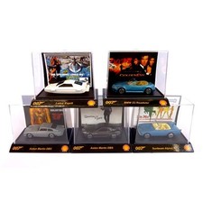 James Bond 007 Set of 5 Classic Cars by Shell