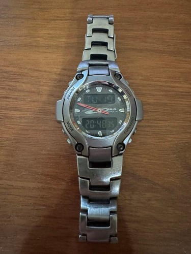 Casio shock mrg130t titanium - g-shock,