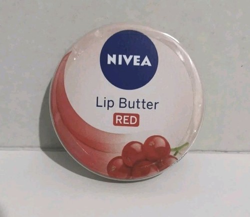 Nivea lip butter - red,