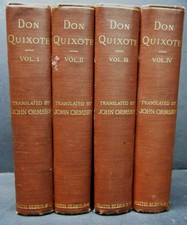 DON QUIXOTE 4 VOLUMES 1885