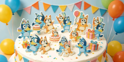 Bluey edible cupcake - 20,