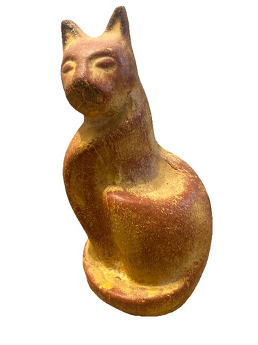 Vintage alley cat sculpture - vintage,