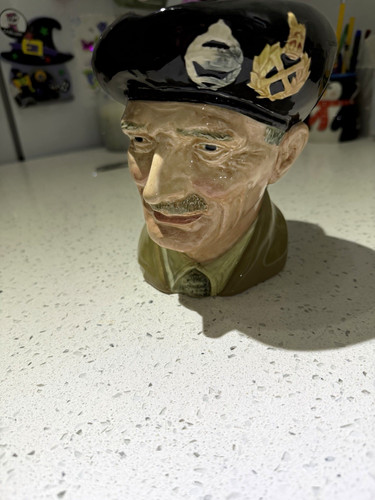 Military toby jug hand - toby, painted