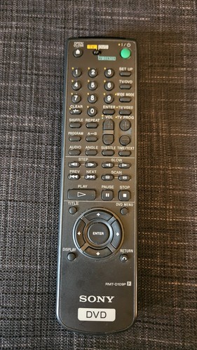 Sony rmt d109p - sony, dvd