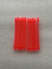 K’NEX Straight flexi Rods 85mm Length Neon Pink Pack Of 10 Pieces