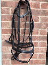 NEW PERFORMANCE ANATOMIC BRIDLE WITH FLEXI BIO REINS PONY SIZE BROWN