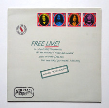 Free - Live! LP Vinyl Record