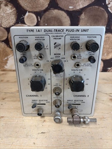 Tektronix type 1a1 - dual, trace