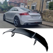 For Audi TT MK2 8J TTS TTRS Gloss black GT Style Rear Trunk Spoiler Wing Lip MO