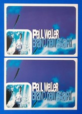 PAUL WELLER Brand New Start UK 1998 set of 2 x promo postcards (105mm x 150mm)