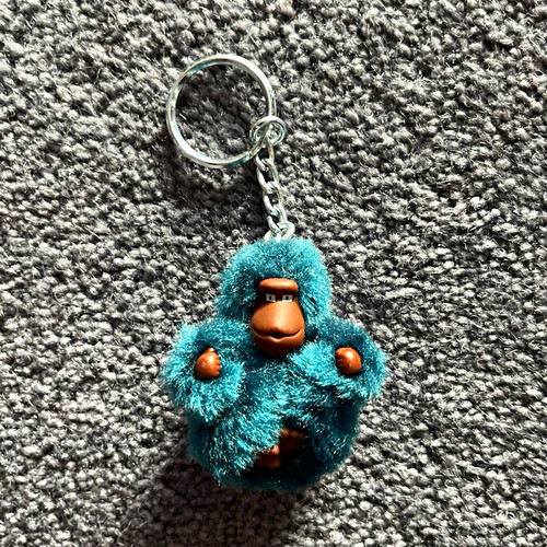 Kipling blue monkey - blue, animal